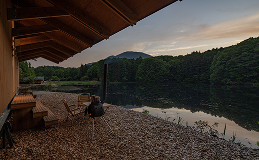 【数量限定】サウナ付きコテージ「Earthboat Kurohime」12,000円