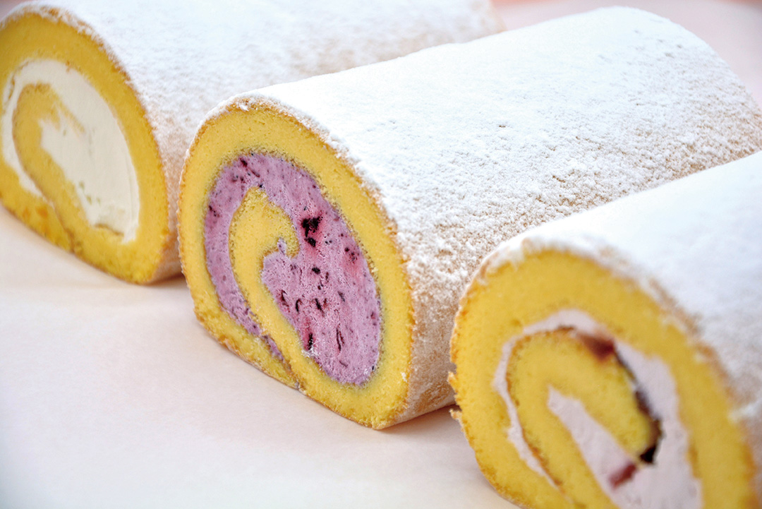 国産金芽米粉を使用した「米粉ロールケーキ 3本セット」プ