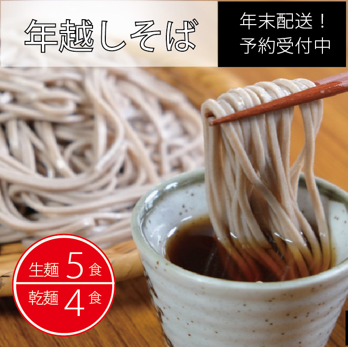 【年末配送】製麺所直送！ 池田商店「年越し生そばセット