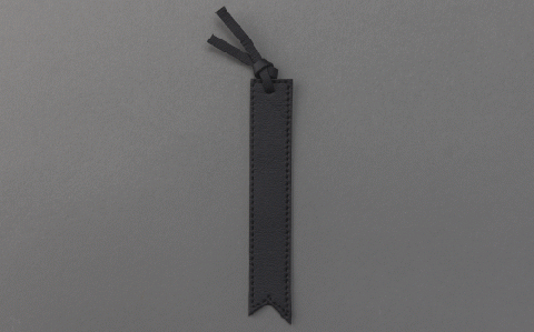 りんごレザー RingoLeather(登録商標) BOOK MARK 【 黒 】 株式会社SORENA ブックマーク 信州 4500円 長野県 飯綱町