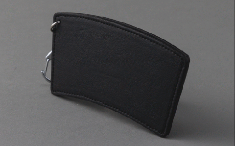 りんごレザー RingoLeather(登録商標) CUP SLEEVE 【 黒 】 株式会社SORENA カップスリーブ 信州 8500円 長野県 飯綱町