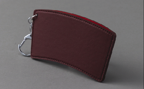 りんごレザー RingoLeather(登録商標) CUP SLEEVE 【 赤 】 株式会社SORENA カップスリーブ 信州 8500円 長野県 飯綱町