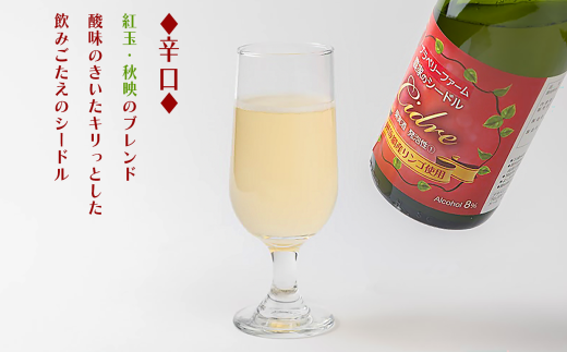 ブラベリーファーム　オリジナルシードル ＜飲みくらべセット＞ 750ｍL×2本　長野県 飯綱町 [1761]