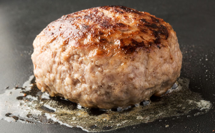 飛騨牛 100%生ハンバーグ 6個 牛肉 おかず お惣菜 岐阜市 / だるまミート [ANBE029]