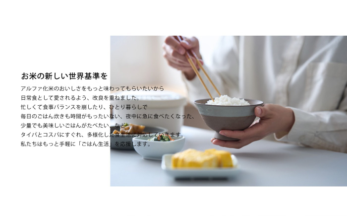 【全3回定期便】炊かなくていいお米 白飯・2個セット(360g×2袋) 岐阜市 / ドゥメンテックス [ANBF017]