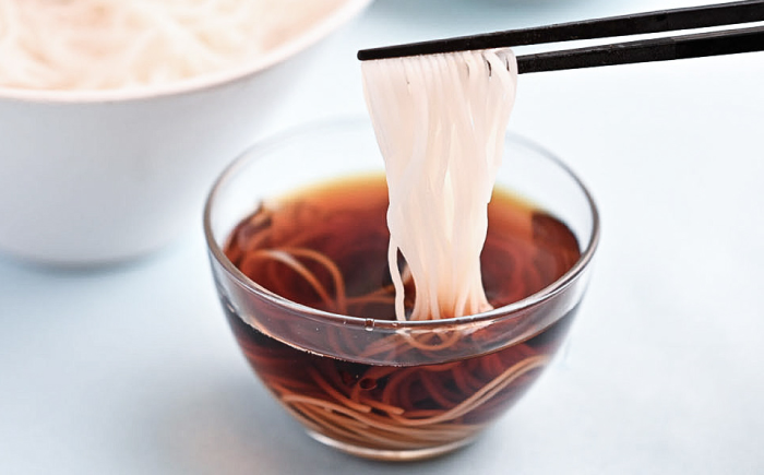 【3回定期便】　（【グルテンフリー】 細くてもしっかりコシ！ 米粉生そうめん グルテンフリー そうめん 米粉 岐阜市 / 小林生麺 [ANGM020]