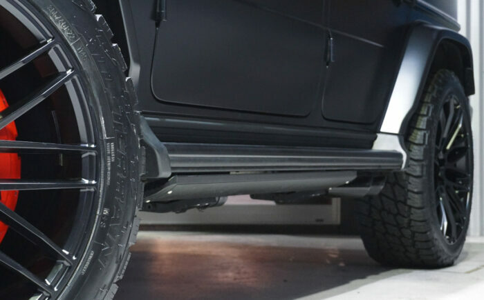 純正電動サイドステップ(ロング) W463A　W465 カー用品 オリジナル メルセデス 岐阜市 / グリッド [ANHT003]