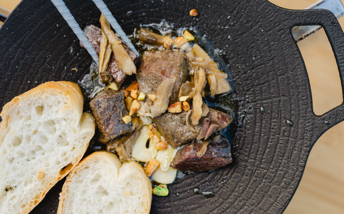 【GIBIER CAMPUS】鹿肉ステーキの缶詰(3缶)　ジビエ 鹿肉 缶詰　岐阜市 / ひょうたん姉妹 [ANCJ011]