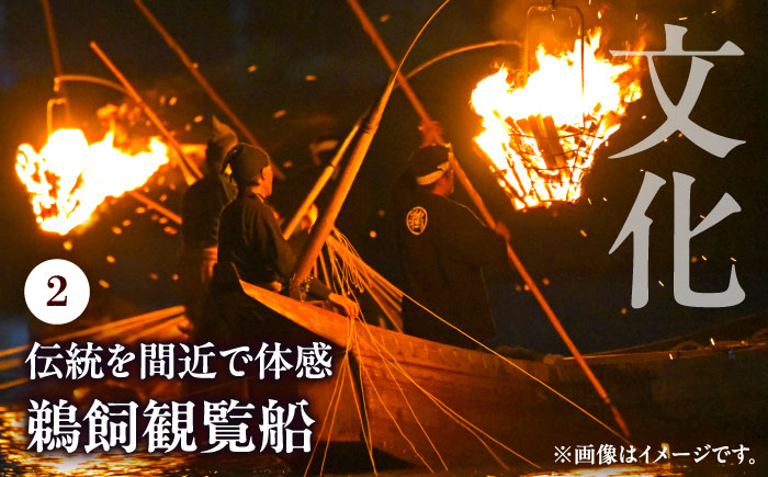 乗合船観覧船とお料理のパックプラン 観覧船【出船時間18：45】 体験 チケット 岐阜市 / 株式会社Eau et sel [ANHG002]