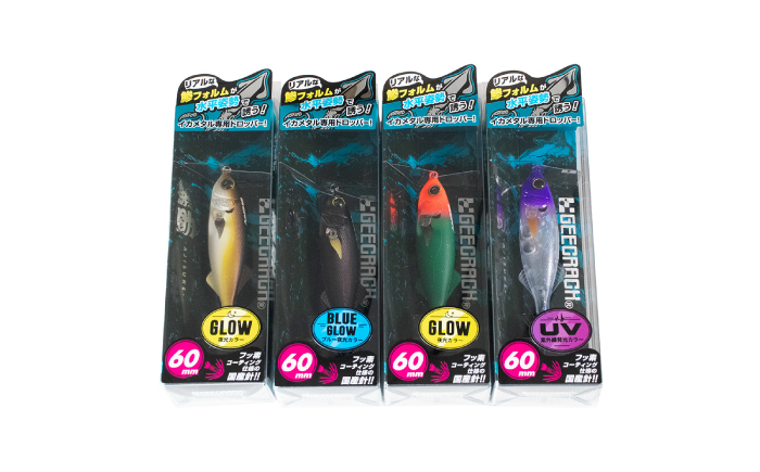 鯵助60mm4点アソートセット 釣具 釣り用品 海釣り 岐阜市 / ジークラック [ANIG004]