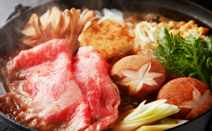 飛騨牛ロース・肩ロース すきやき・しゃぶしゃぶ用 400g 等級お任せ 化粧箱入り 国産 和牛 岐阜県 岐阜市 / だるまミート [ANBE021]