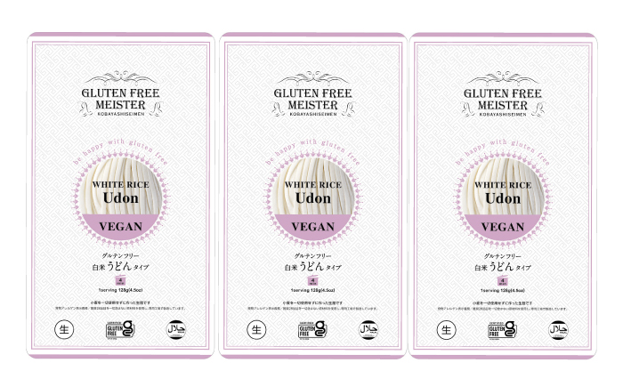 【6回定期便】 【グルテンフリー】 力強いコシを楽しむ！ 米粉うどん うどん グルテンフリー 米粉 岐阜市 / 小林生麺 [ANGM023]