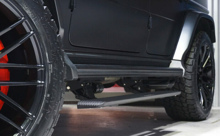 純正電動サイドステップ(ロング) W463A　W465 カー用品 オリジナル メルセデス 岐阜市 / グリッド [ANHT003]