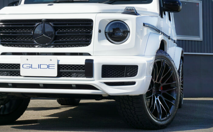 G350d/G400d/G550用 フロントスポイラー(FRP) W463A カー用品 オリジナル メルセデス 岐阜市 / グリッド [ANHT005]