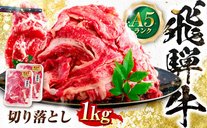 飛騨牛 A5等級 切り落とし 1kg 切り落とし肉 切りおとし 最高級 a5 A5 牛 和牛 牛肉 お肉 高級 贈答ギフト 岐阜市 / 肉の松久 [ANIP002]