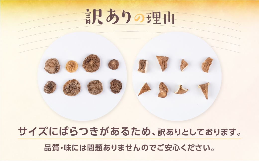 ＼訳あり／ 国産 乾燥しいたけ 干し椎茸 100g 20g×5袋 選べる 丸型 ホール 小分け 個包装 乾物 椎茸 きのこ 乾燥椎茸 しいたけ 訳アリ 不揃い 常備 保存 産地直送 産直 野菜 農薬不使用 7000円 7千円 ベジファームおおがき ゼロックス 岐阜県 大垣市 丸型