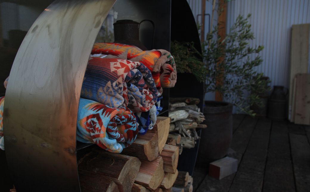 鉄製 ラック 丸型 MARU RACK -1000-