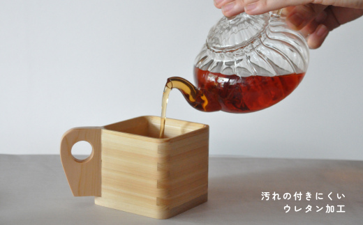 マスマグ(枡のマグカップ)