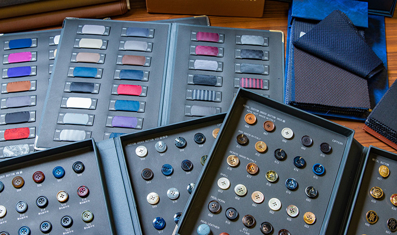 オーダースーツ 2着 仕立券 高級服地＜SUITO WOOL＞ 礼服・ブラックフォーマル