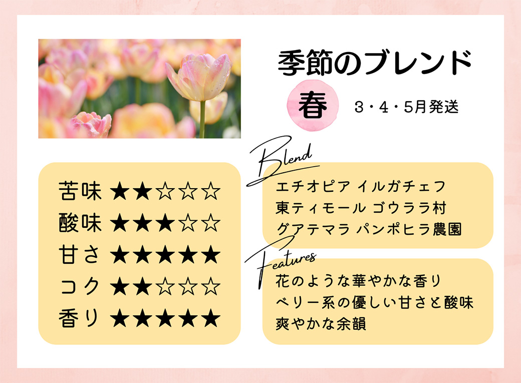 【定期便12か月】焙煎当日に発送！焙煎幸房そら『季節のブレンド』200g