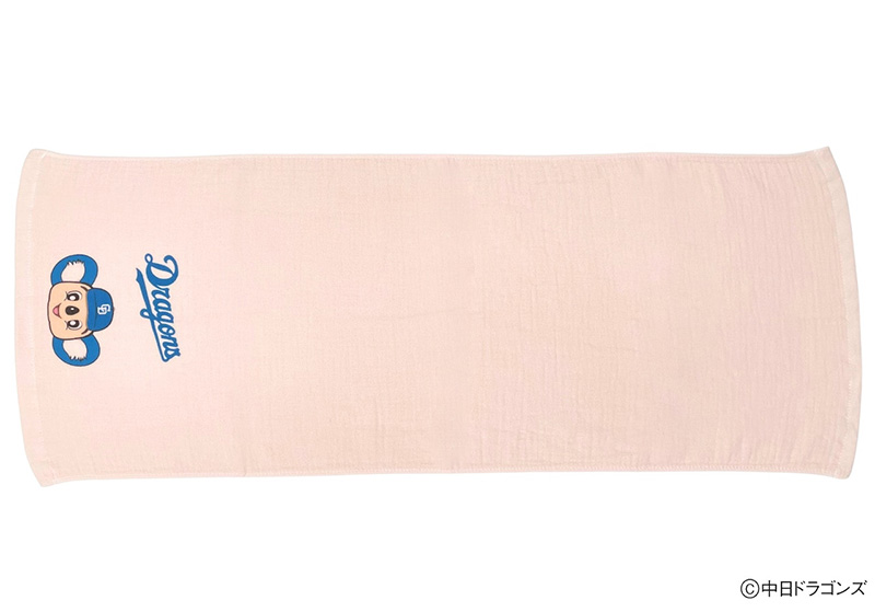 【中日ドラゴンズとのコラボアイテム】のこり染×ドアラフェイスタオル　さくら