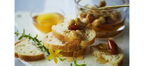 ～岐阜県産はちみつ三昧セット～岐阜県産ハニーナッツ200ｇ×２本セット