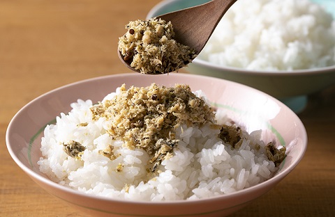 鮎塩焼きほぐし（40ｇ×2個）ごはんのお供に！（岐阜の清流「長良川」の鮎です）