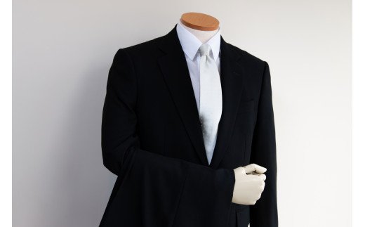 オーダースーツ 仕立券礼服・ブラックフォーマル（オールシーズンorサマーウール）高級服地＜SUITOWOOL＞使用　国内縫製