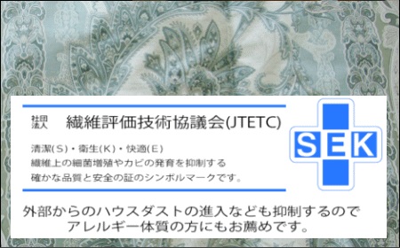≪選べるカラー≫【高級ホテル仕様】羽毛を超えた掛布団(SEK加工生地) ベージュ ベージュ