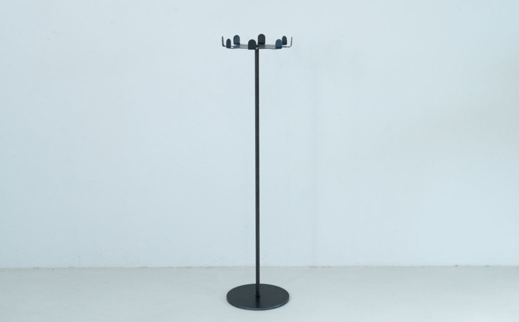 PARASOL STAND ≪選べるカラー≫ 家具 パラソルスタンド 傘立て パラソル 傘 アイアン スチール 鉄製 金属製 アンティーク レトロ インテリア モダン シンプル ミニマル スタイリッシュ 店舗用 業務用 カフェ 日本製 国産 黒 ブラック シルバー 67000円 6万7千円 佐久間工業 SIKAKU 岐阜県 大垣市 黒