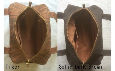 Boston Bag【柿渋染ボストンバッグ】