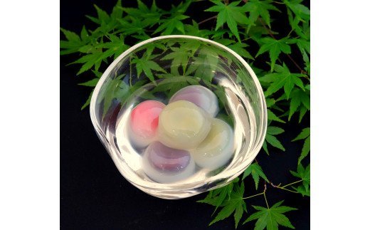 水の都大垣名物「水まんじゅう」が作れるセット（25個×3回分）大垣名水仕込み　こしあん使用