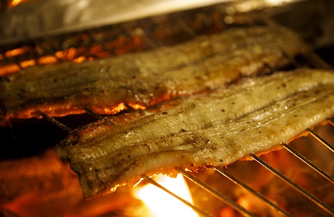 【うなぎ】老舗料亭のしろまぶし（希少な白焼のひつまぶし）　一人折