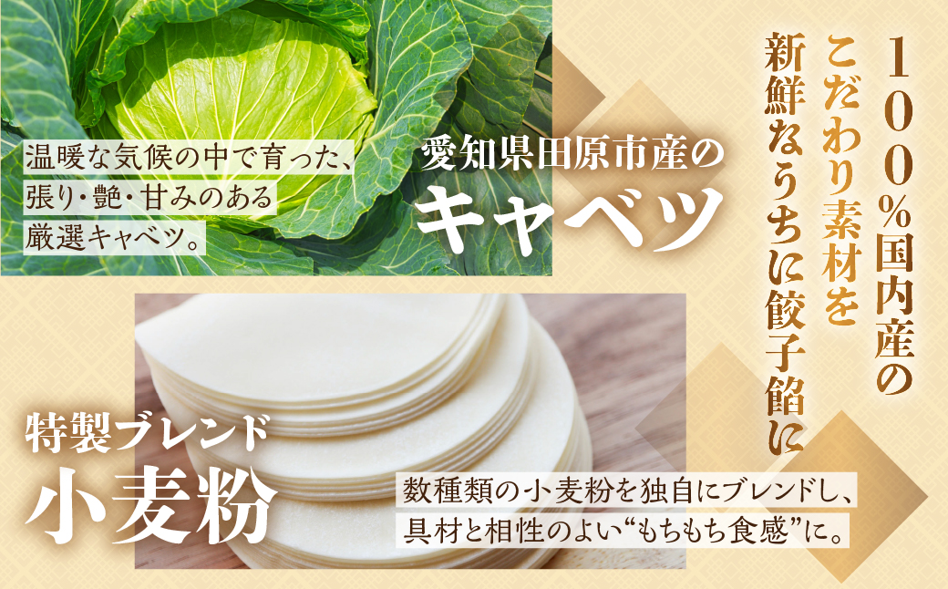 生餃子専門店「新家」の生餃子　元気がモリモリ 80個セット 80個×1回