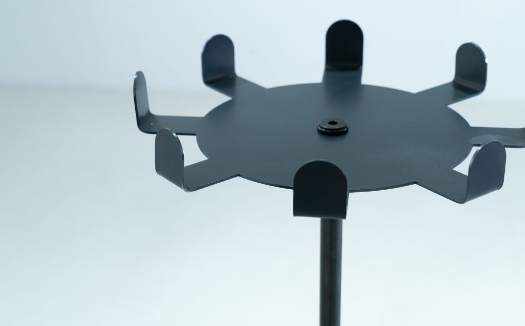 PARASOL STAND ≪選べるカラー≫ 家具 パラソルスタンド 傘立て パラソル 傘 アイアン スチール 鉄製 金属製 アンティーク レトロ インテリア モダン シンプル ミニマル スタイリッシュ 店舗用 業務用 カフェ 日本製 国産 黒 ブラック シルバー 67000円 6万7千円 佐久間工業 SIKAKU 岐阜県 大垣市 黒