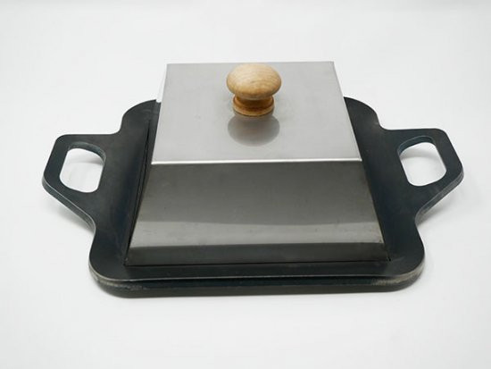 【Hot Camp】究極の極厚グリルプレート 小サイズ用蓋