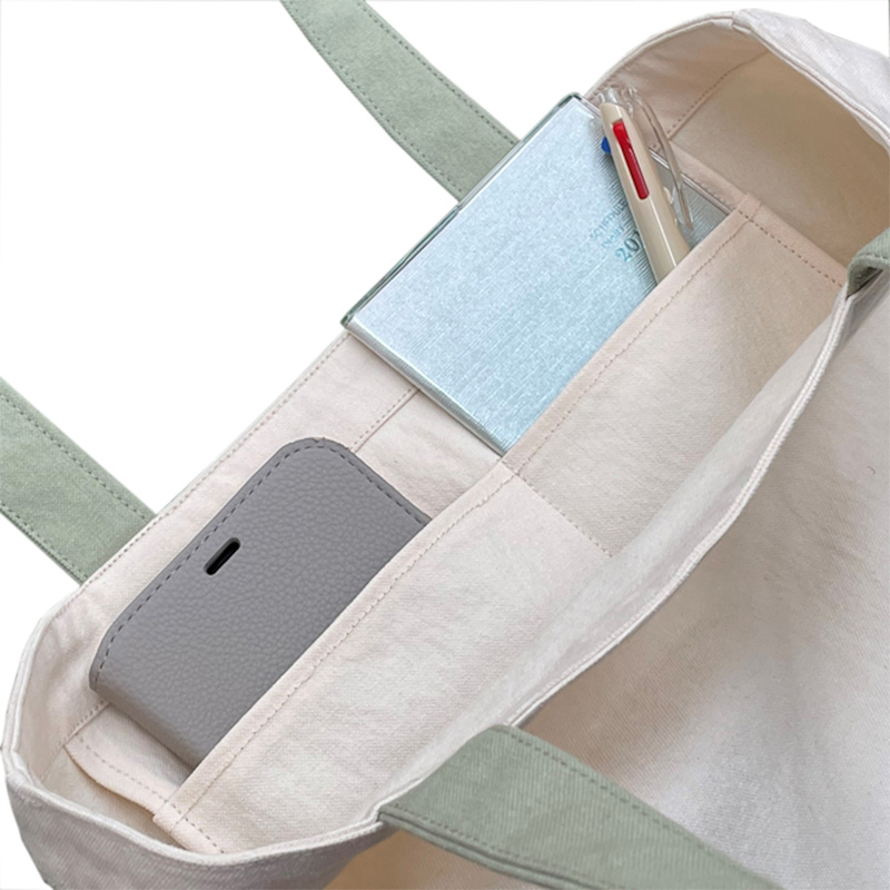 【のこり染】トートバッグ大　さくら