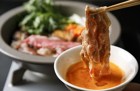 A5飛騨牛　すき焼き・しゃぶしゃぶ用　ロース又はカタロース　300g