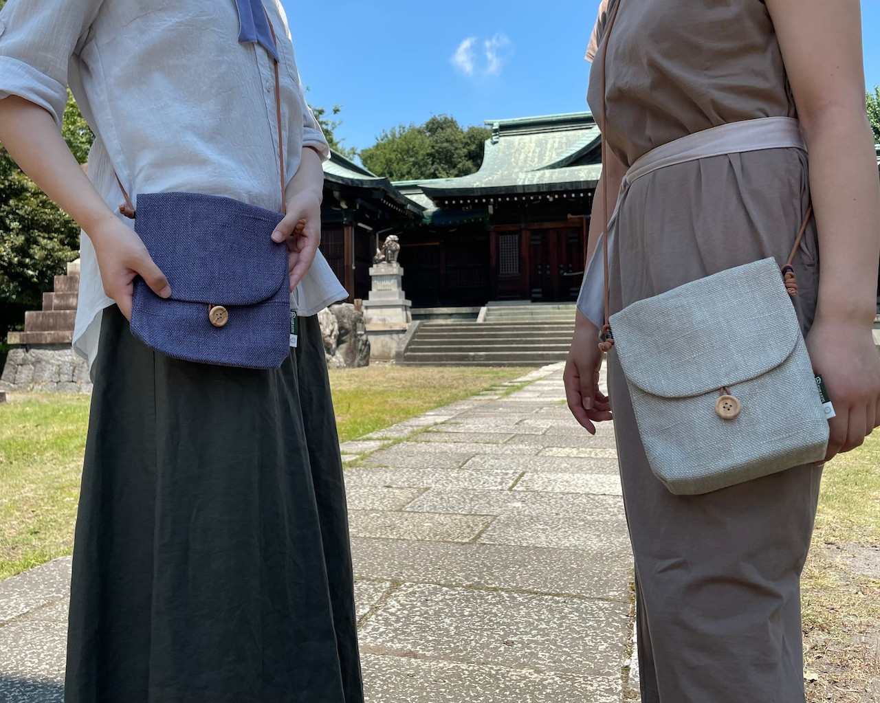 【のこり染】ご朱印帳ポーチ2冊用 ワイン