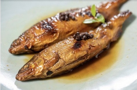 【粋料亭 助六】鮎山椒煮