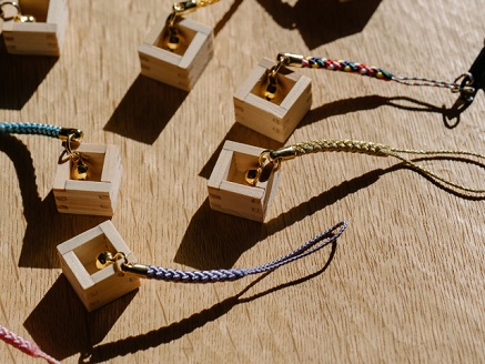 豆ます名入れストラップ