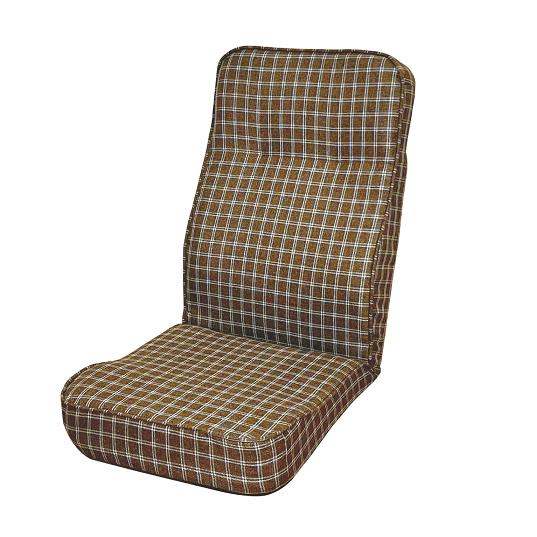 ≪選べるカラー≫ハイバック座椅子 ブラウン