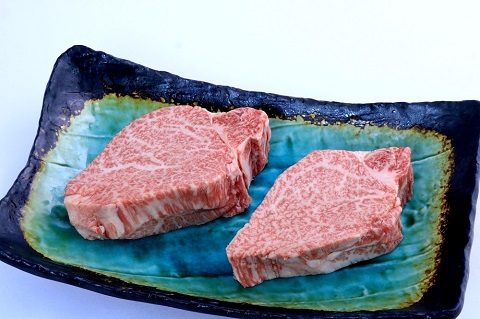 A5飛騨牛『ヒレ（2枚）』ステーキセット