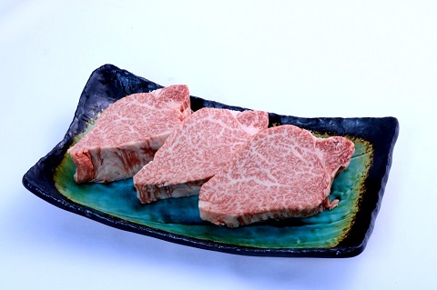 A5飛騨牛『ヒレ（3枚）』ステーキセット