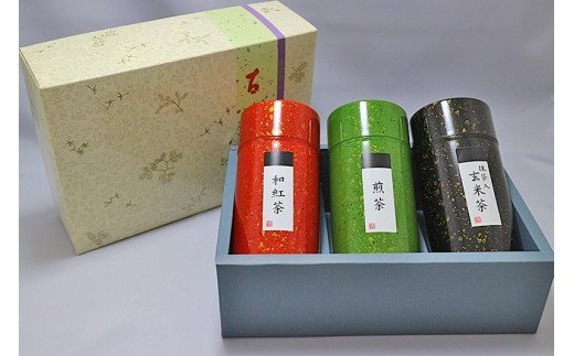 美濃上石津　銘茶セット（華）