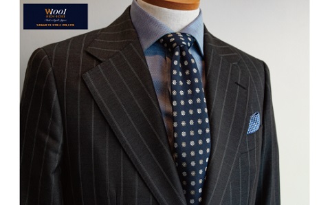 オーダースーツ 仕立券 最高級服地＜SEN-ICHI＞使用 国内縫製