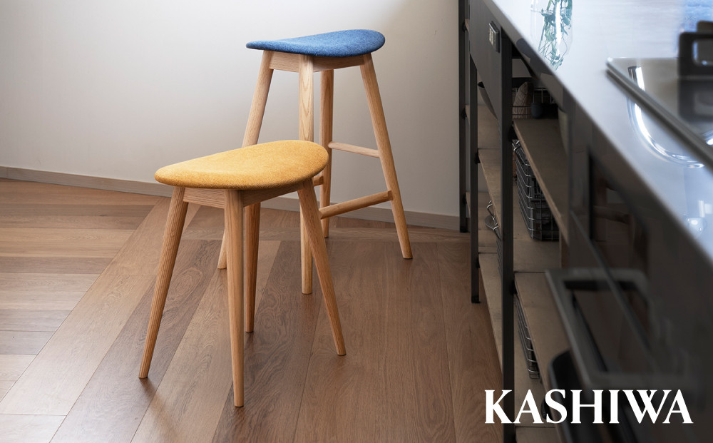 【KASHIWA】スツール（張座）飛騨の家具 柏木工 飛騨家具  ダイニングチェア 木製スツール 人気 AM006
