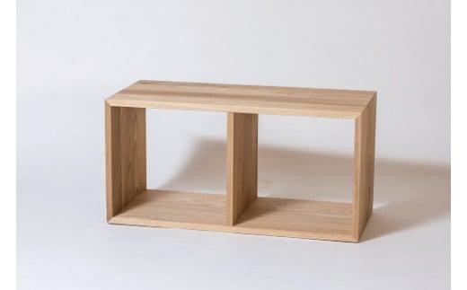 【高島屋選定品】2KOBAKO ニコバコ 国産材 オープン 2段 | 飛騨の家具 木製 家具 収納棚 木箱 無垢材 おしゃれ 人気 おすすめ 飛騨高山【オークヴィレッジ】ATOV009