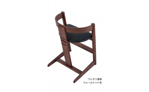 プレディクトチェア D/皮革風BK子供椅子 キッズチェア 学習机 ダイニングチェア 飛騨の家具 飛騨家具 木馬舎 AY008