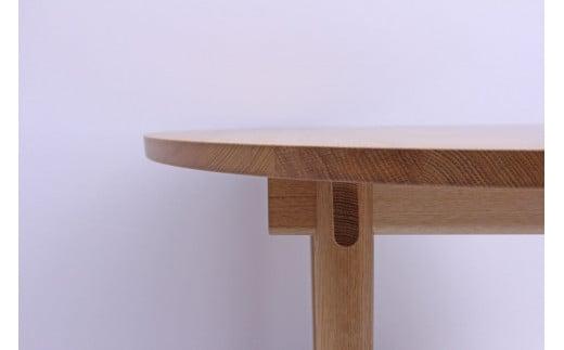 キャップ丸テーブル1200 OAKダイニングテーブル 丸型 飛騨の家具 飛騨家具 木馬舎 AY016
